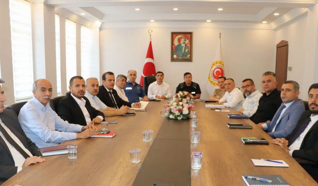 Şanlıurfa’da Afetlere Karşı Kritik Toplantı