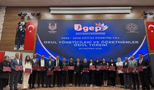 Ceylanpınar’da BİGEP Gururu: Öğretmen ve Yöneticilere Ödül
