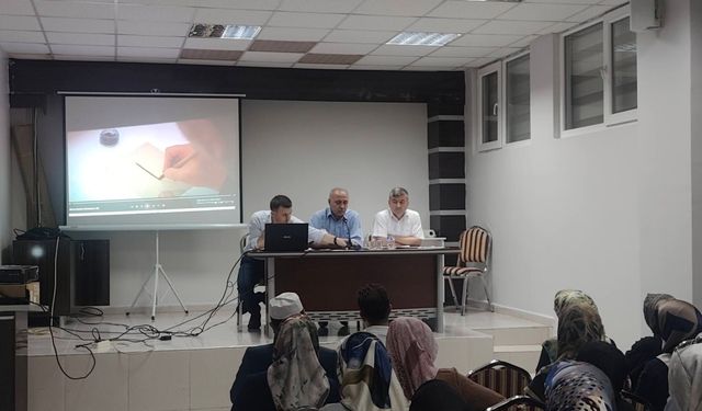 Karaköprü’de Yaz Kur’an Kursları Masaya Yatırıldı