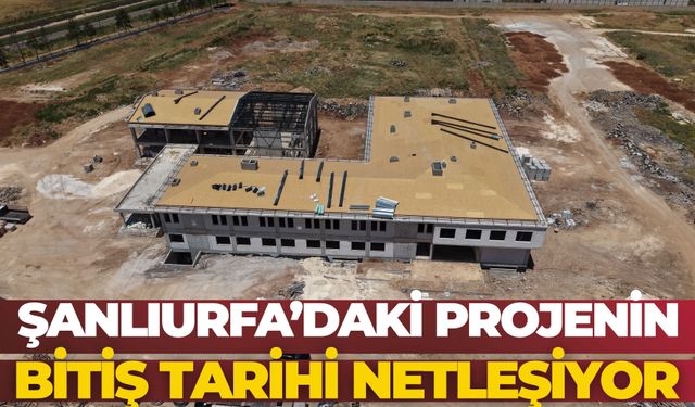 Şanlıurfa’da AFAD Yerleşkesi Yükseliyor