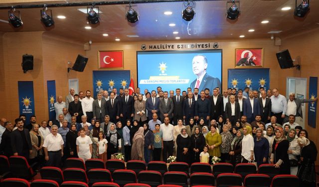 AK Parti Şanlıurfa İl Danışma Meclisi Toplantısı Gerçekleşti
