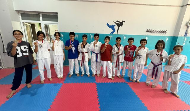 Akçakale Taekwondo Takımı Türkiye Şampiyonası Yolunda 16 Madalya Kazandı
