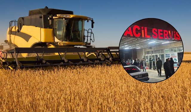 Şanlıurfa’daki Buğday Tarlasında Feci Olay: Biçerdöverin Başında Öldü!