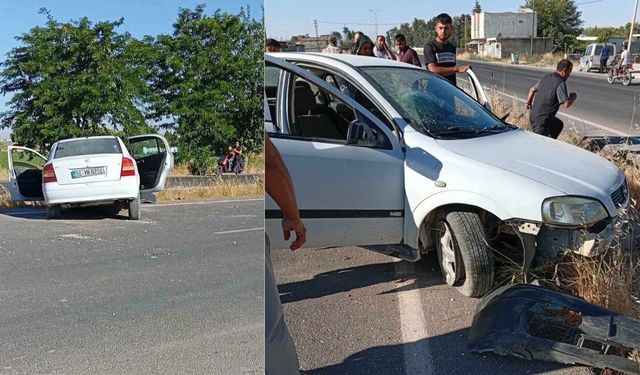 Akçakale’de İki Araç Çarpıştı: 4 Kişi Hastaneye Kaldırıldı!