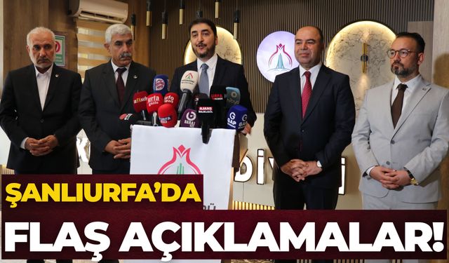 Karaköprü Belediyesi’nde Basın Toplantısı Düzenlendi