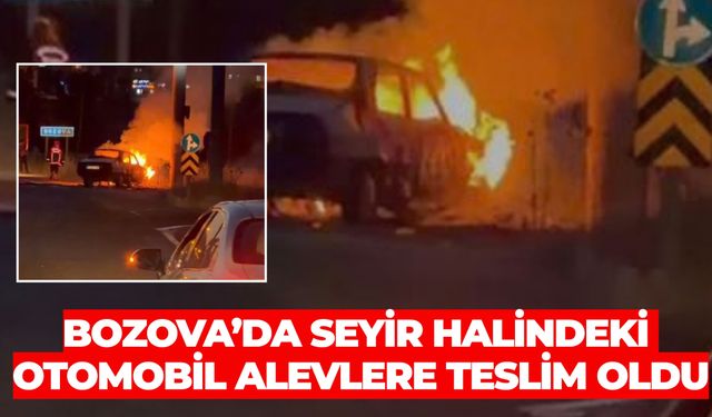 Bozova’da Seyir Halindeki Otomobil Alevlere Teslim Oldu