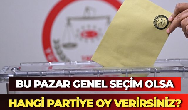 ORC Araştırma’nın Son Anketi Açıklandı: AK Parti İlk Sırada, Yeni Parti İkinci Oldu