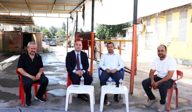 Ceylanpınar Kaymakamı Çakal Esnafı Ziyaret Etti