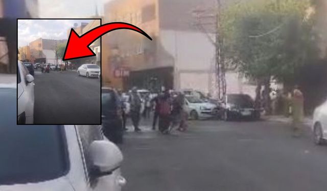 Şanlıurfa Eyyübiye’de Sokak Ortasında Kavga: O Anlar Kamerada