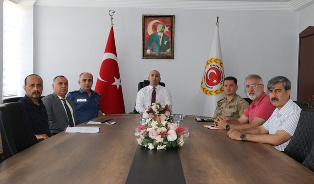Ceylanpınar'da LGS Bölge Koordinasyon Kurulu Toplantısı Yapıldı