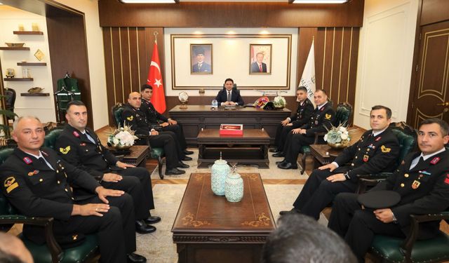 Haliliye Kaymakamlığı Jandarma Teşkilatını Ağırladı