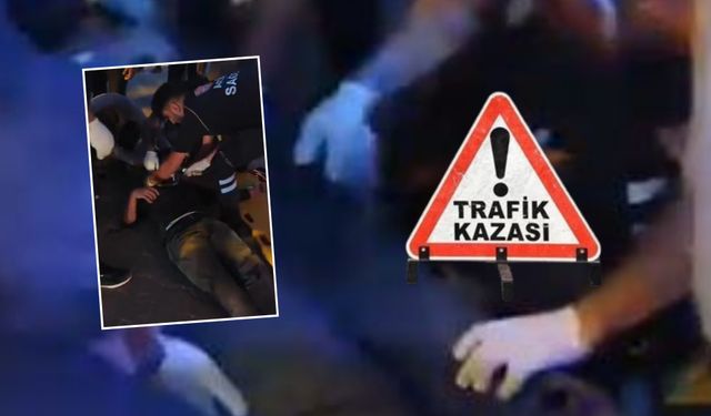 Hilvan'da Demir Yüklü Kamyona Çarpan Motosikletin Sürücüsü Ağır Yaralandı