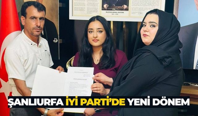 İYİ Parti Haliliye Gençlik Kolları Başkan Yardımcılığına Selda Doğan Atandı