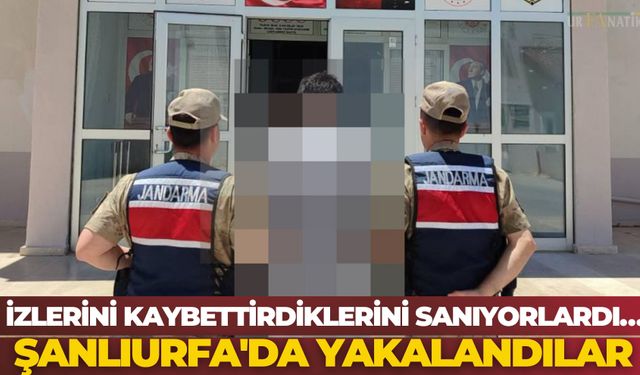 İzlerini Kaybettirdiklerini Sanıyorlardı… Şanlıurfa'da Yakalandılar