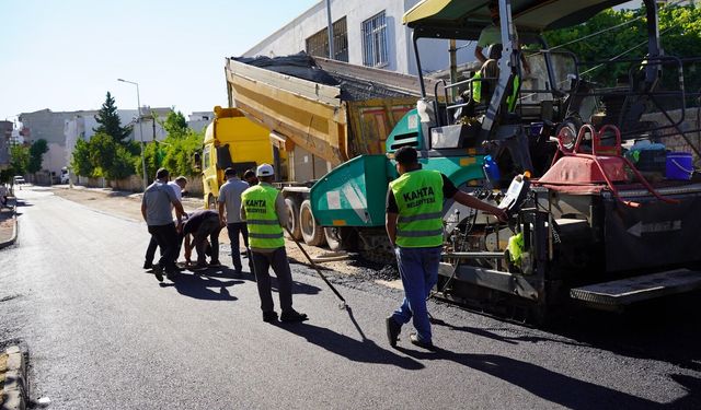 Kahta Belediyesi İlçe Genelinde Asfalt Sezonunu Açtı