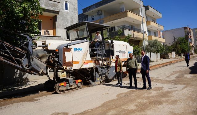 Kahta’da Ulaşım Kalitesi Artıyor: Yeni Mahalle’de Asfalt Çalışmaları Başladı