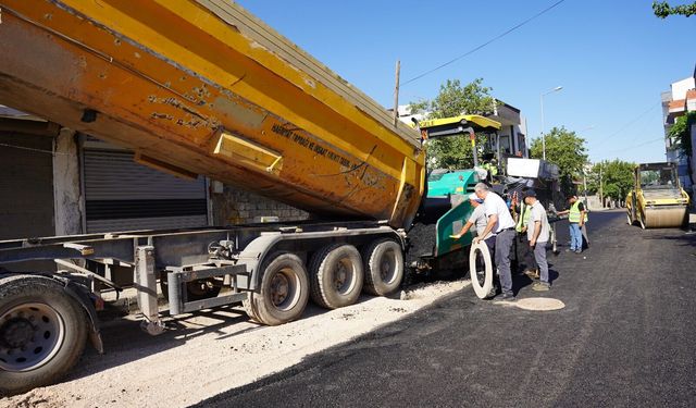 Kahta’nın Ana Arteri Atatürk Caddesi Yenileniyor