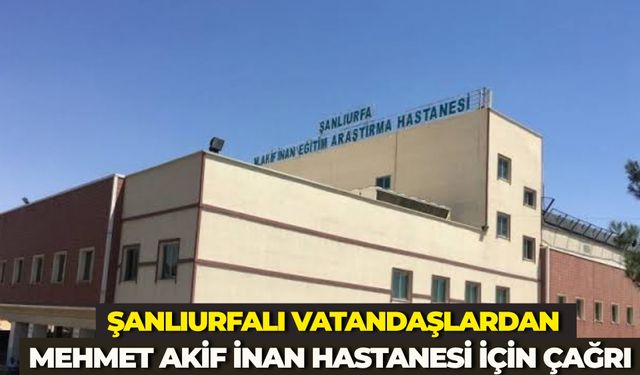 Mehmet Akif İnan Hastanesi İçin Göğüs Kalp ve Damar Hastanesi Önerisi