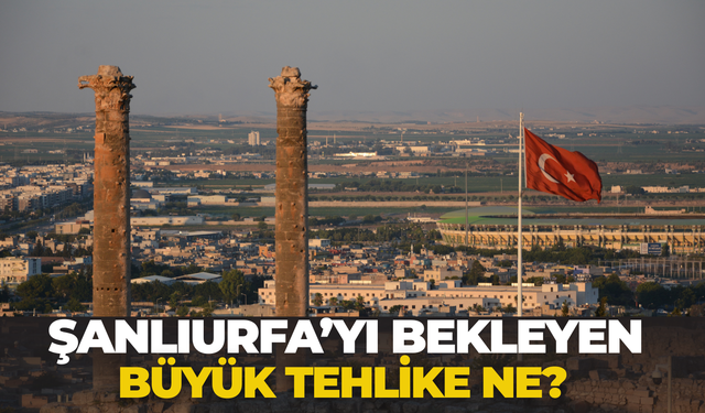 Şanlıurfa’da Kuraklık ve Mera Kaybı Alarm Veriyor