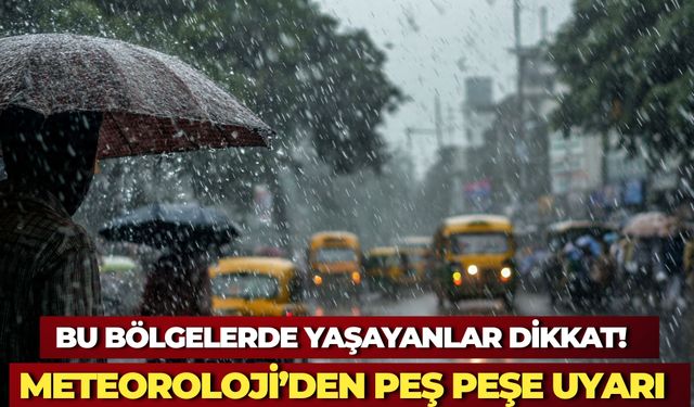 Meteoroloji Uyardı: Bu İllerde Kuvvetli Yağış ve Fırtına Etkili Olacak