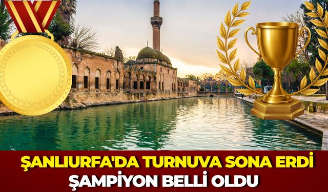 Şanlıurfa’da U-12 Basketbol Turnuvası Tamamlandı