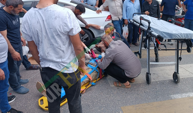 Şanlıurfa Haliliye'de İki Motosiklet Çarpıştı: 2 Yaralı