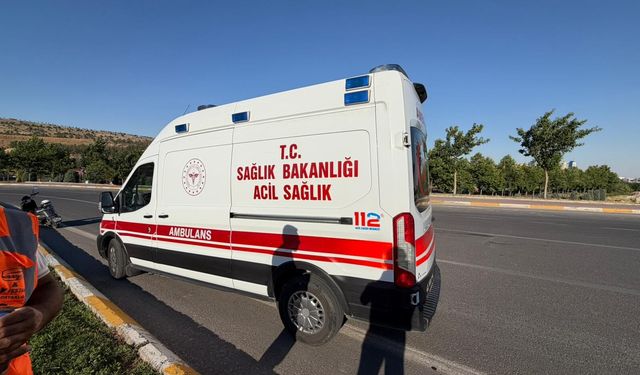 Şanlıurfa Haliliye'de Motosiklet Devrildi: 2 Yaralı