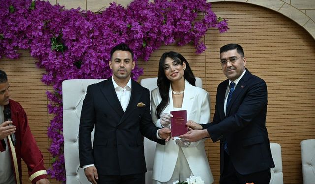 Şanlıurfa İl Emniyet Müdürü Atilla Aksoy Nikah Şahidi Oldu! İki Polis Dünya Evine Girdi