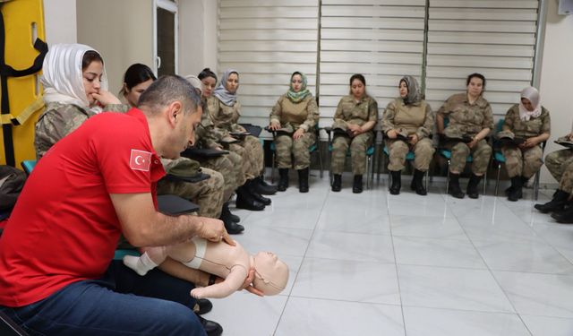 Şanlıurfa Valiliği Koordinesinde Güvenlik Korucularına İlk Yardım Eğitimi