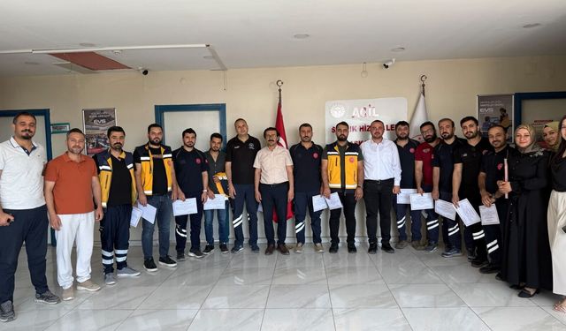 Şanlıurfa İl Sağlık Müdürlüğü Başarılı 112 Acil İstasyonlarını Ödüllendirdi