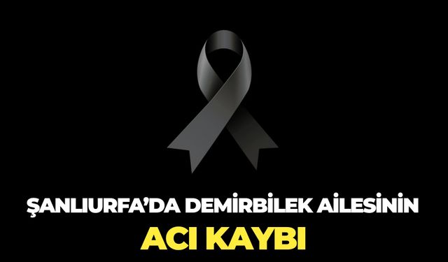 Şanlıurfa’da Cemal Demirbilek Hayatını Kaybetti