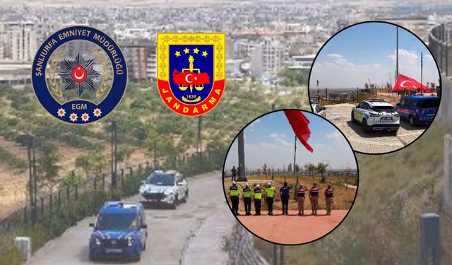 Şanlıurfa’da Polis ve Jandarma Tek Yürek Oldu!