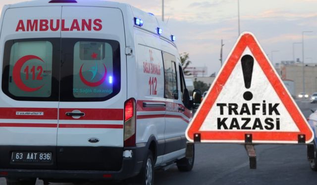 Şanlıurfa Eyyübiye’de Feci Kaza: Saman Yüklü Kamyonet Devrildi