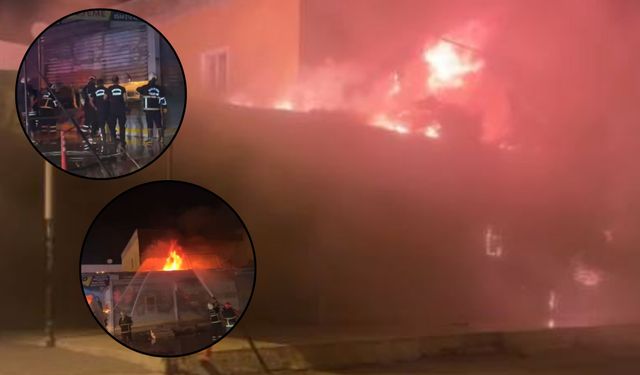 Şanlıurfa’da Sanayi Sitesinde Korkutan Yangın: 2 İş Yeri Kullanılamaz Hale Geldi