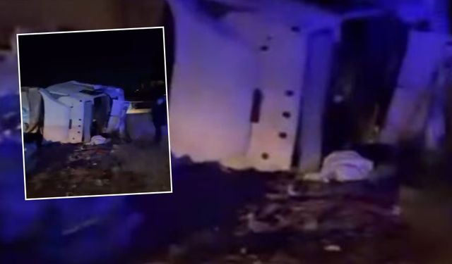 Şanlıurfa’da Feci Kaza Ucuz Atlatıldı: Tır Şarampole Devrildi