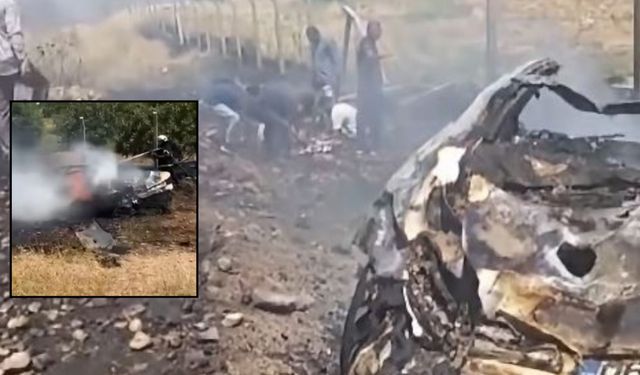 Şanlıurfa’daki Feci Kazada Araç Alev Aldı, Vatandaşlar Yanan Paraların Peşine Düştü
