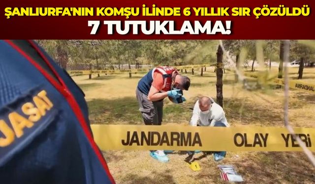 Diyarbakır'daki 6 Yıllık Sır Çözüldü: 7 Tutuklama!