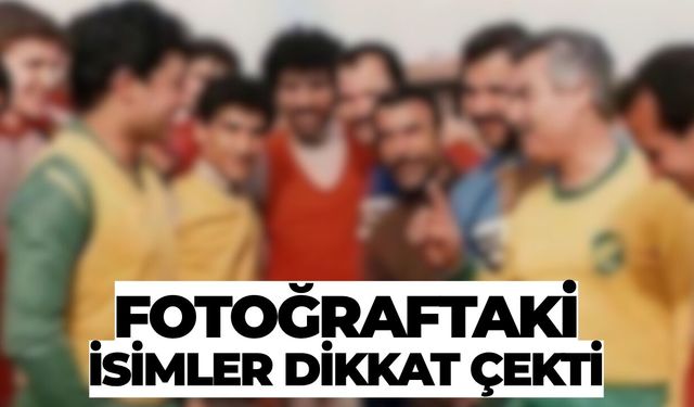 Şanlıurfalıları Geçmişe Götüren Kare! Fotoğraftaki İsimler Dikkat Çekti