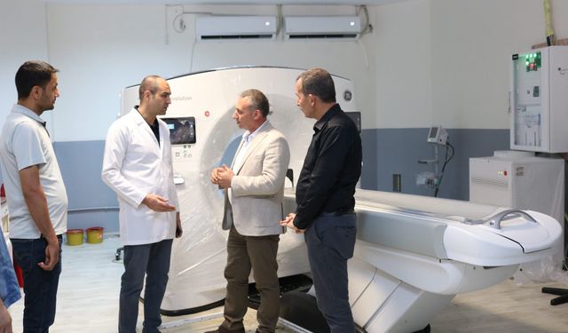 Siverek Devlet Hastanesi Yeni Tomografi Cihazına Kavuştu