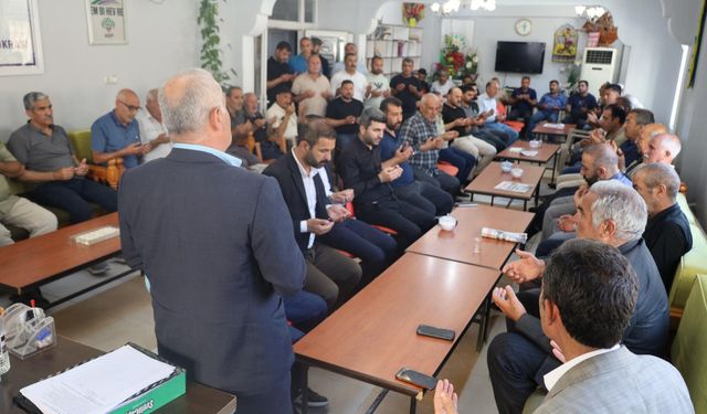 Şanlıurfa Suruç’ta Husumetli Aileler Barıştırıldı