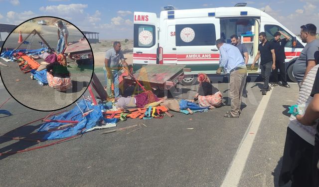 Suruç'taki Feci Kazada Anne ve Oğlu Ağır Yaralandı, 4 Yaşındaki Kızı Öldü