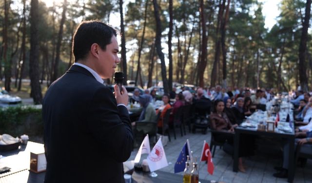 Suruç Kaymakamlığına Atanan Muhammed Furkan Tuna Orhaneli’ne Veda Etti
