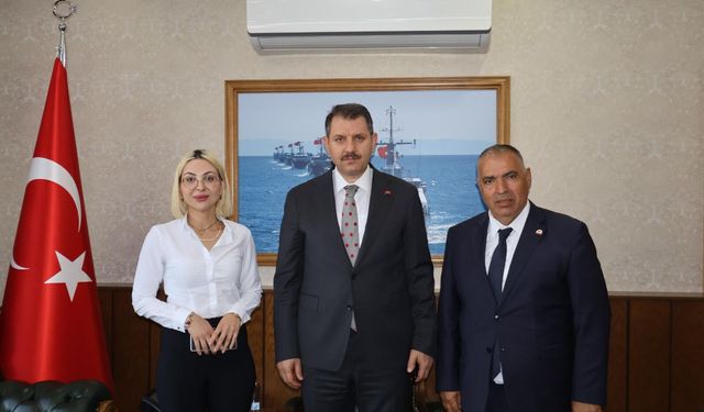 Tahir ve Gülizar Gülebak’tan Bakan Yardımcısı Salih Ayhan’a "Hayırlı Olsun" Ziyareti
