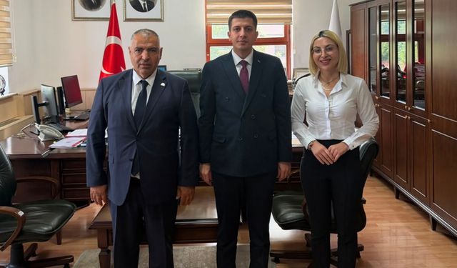 Tahir ve Gülizar Gülebak’tan Genel Müdür Zikrullah Erdoğan’a Hayırlı Olsun Ziyareti