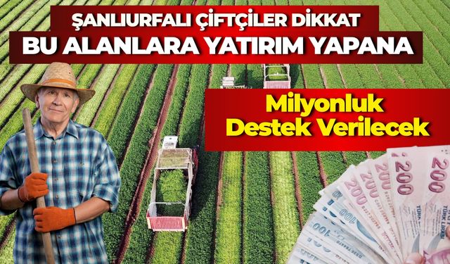 Tarımda Büyük Destek: 30 Milyon TL’ye Kadar Hibe Verilecek
