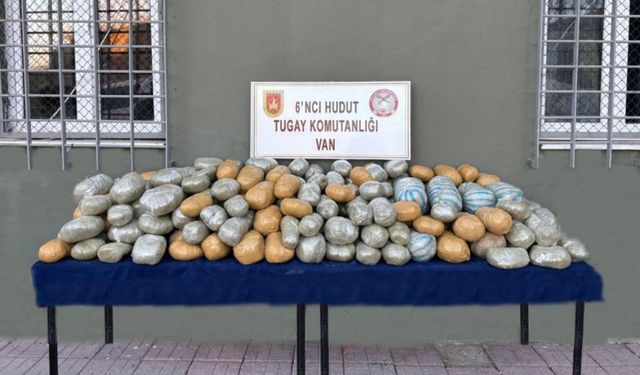 Van Hudut Hattında Büyük Operasyon: 290 Kilodan Fazla Yasaklı Madde Ele Geçirildi