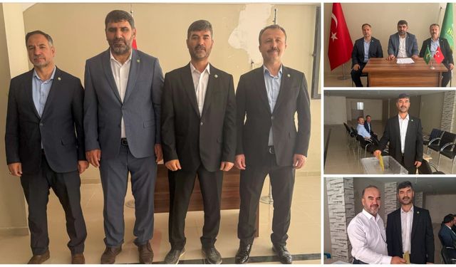 HÜDA PAR Birecik İlçe Başkanlığı'nda Abdurrahman Güneş Güven Tazeledi