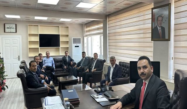 Şehit Aileleri ve Gazilerden Hilvan Kaymakamı Zafer Şahin’e Ziyaret