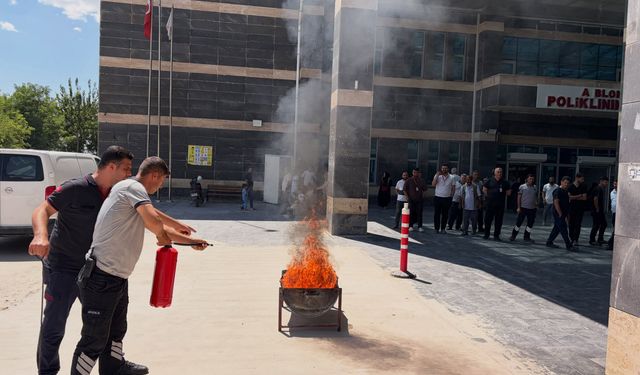 Suruç’ta Güvenlik İçin Önemli Adım! Sağlık Çalışanları Eğitildi