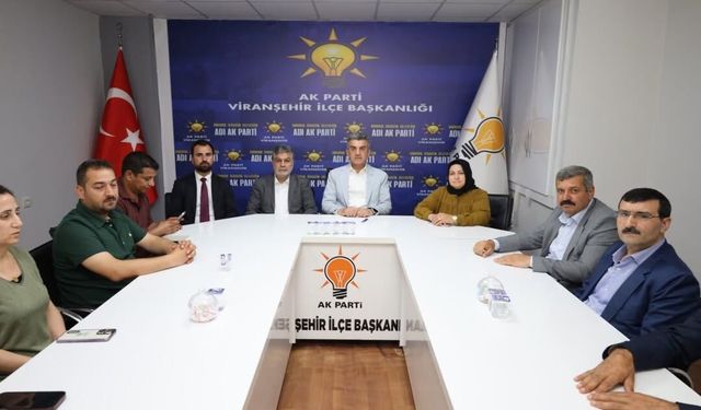 AK Parti Şanlıurfa Teşkilatı Viranşehir’de Bir Araya Geldi